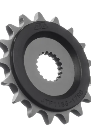 JT SPROCKETS - FRONT STEEL 17T RB, 525 - Sprockets - Rubber Cushioned Wereldwijde Verzending